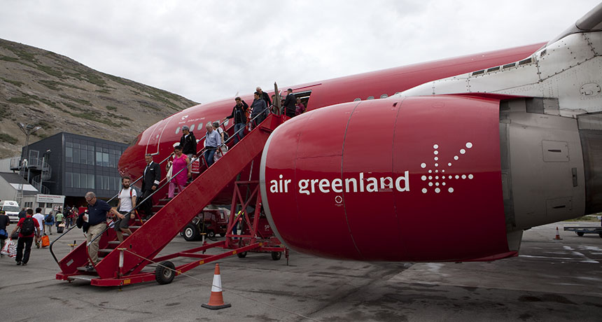 Kangerlussuaq - Grönland nemzetközi reptere